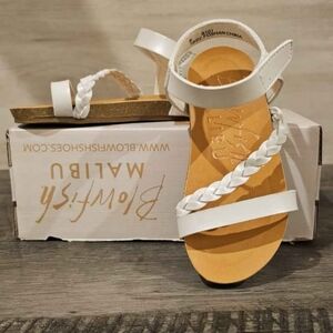 *SOLD* Blowfish Toddler Girl's White Sandals